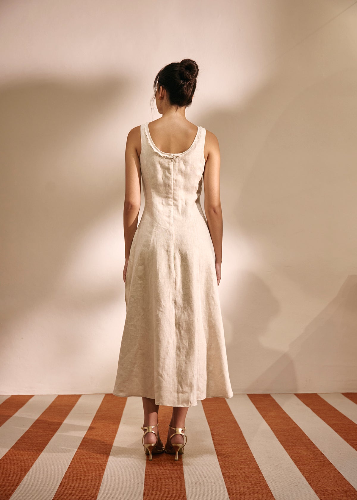 Pétalo Linen Dress